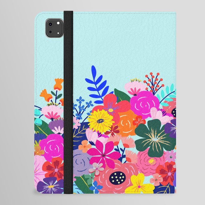 Wildflower garden iPad Folio Case
