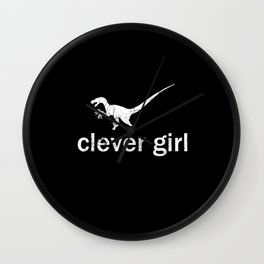 Clever Girl - Jurassic Park Wall Clock | Sci-Fi, Movies & TV 