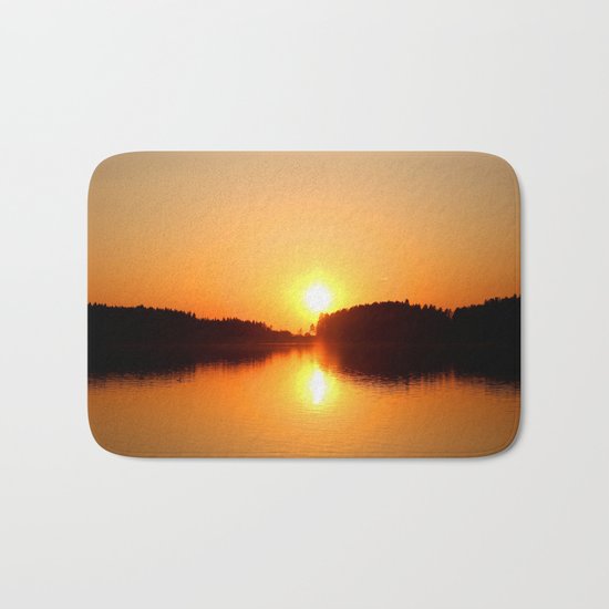 Beautiful Sunset Bath Mat