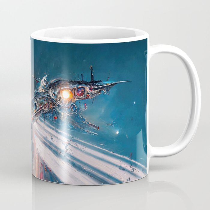 Traveling at the speed of light Coffee Mug