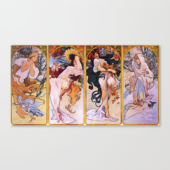 The Four Seasons Canvas Print