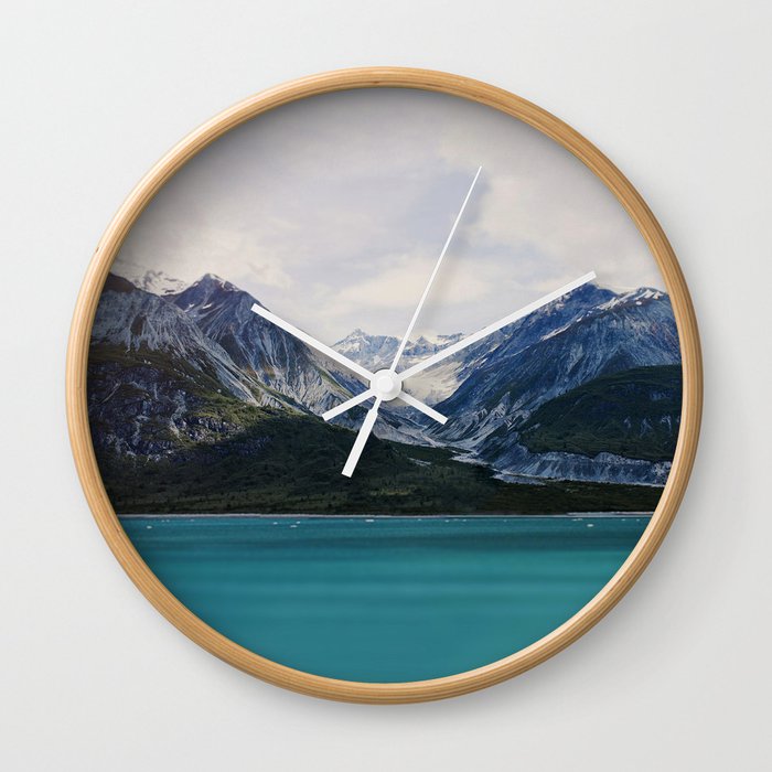 Alaska Wilderness Wall Clock