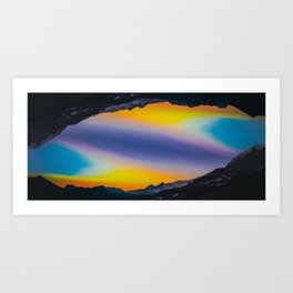Water Color Reflections Art Print