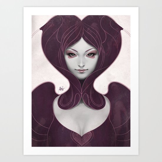 Pepper Heart Art Print