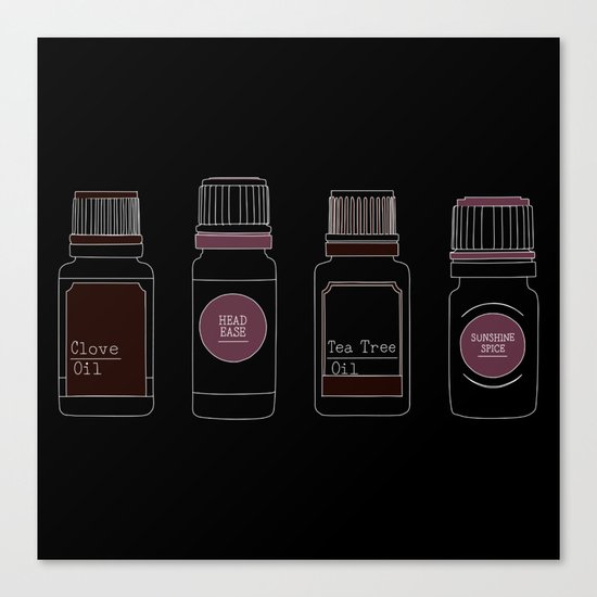 Essential Oils I Canvas Print