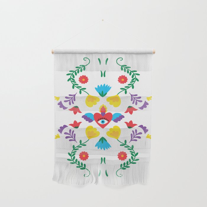 Otomi embroidery wall best sale hanging