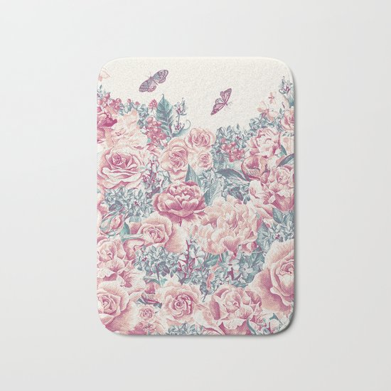 Vintage Garden 21 (Misty Mornings) Bath Mat