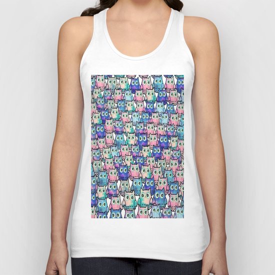 owl-49 Unisex Tank Top