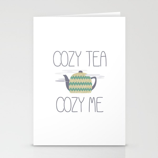 Cozy Tea Stationery Cards