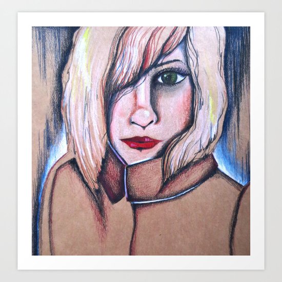 The Stare Art Print