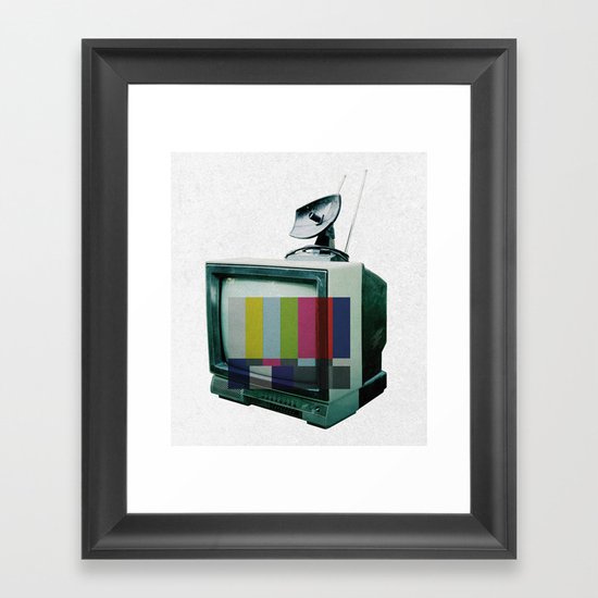 Tune In... Framed Art Print