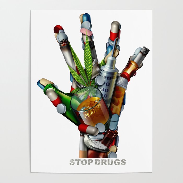 Stop Drugs Poster