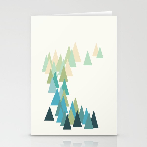 Frosty Forest Stationery Cards