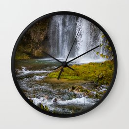 Spearfish Falls Wall Clock