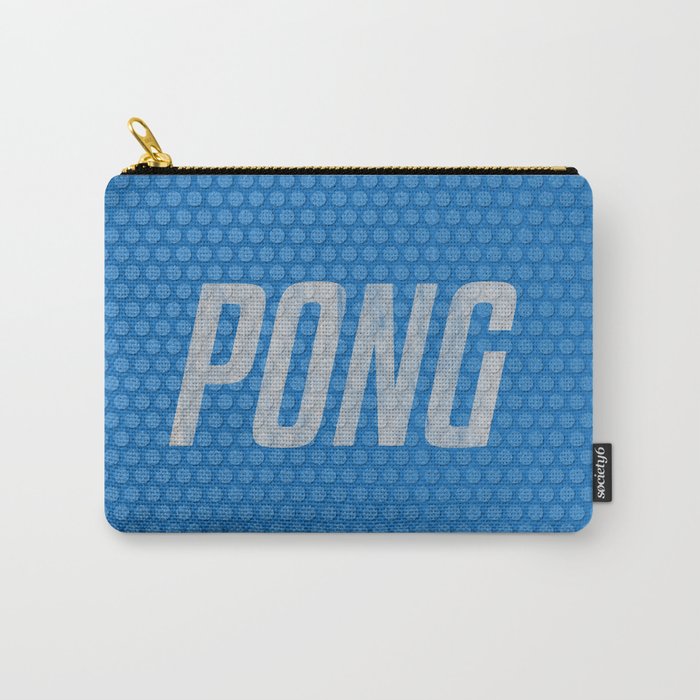 'PONG!' - Table Tennis Bat Carry-All Pouch