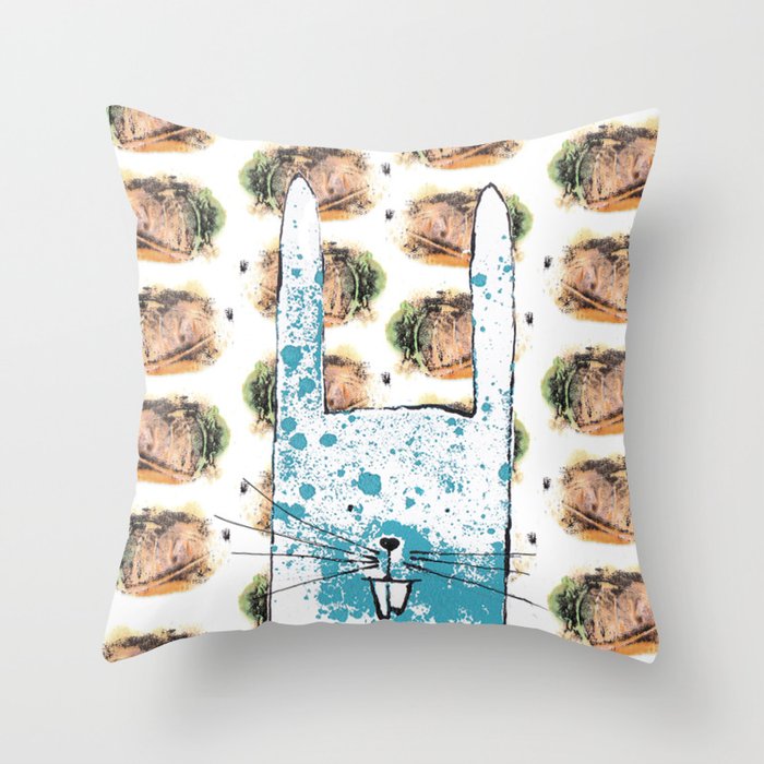 'The Tale Of Peter Rabbit' Throw Pillow