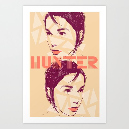 Bjork Art Print