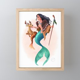 HOSHONT' OMBA - World Class Mermaids Framed Mini Art Print