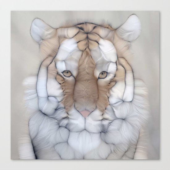 tiger wild Canvas Print