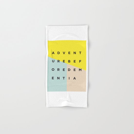 Adventure Before Dementia Hand & Bath Towel