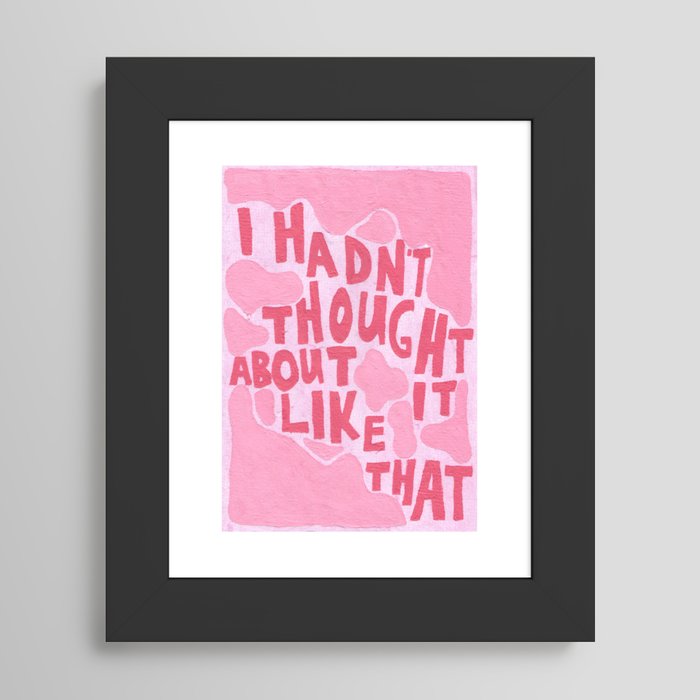 Framed Art Print