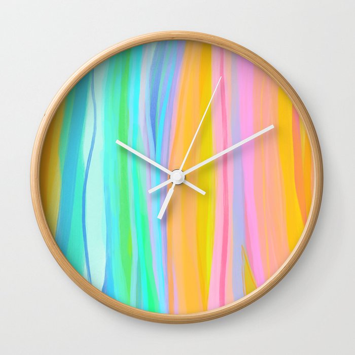 Color Map Wall Clock