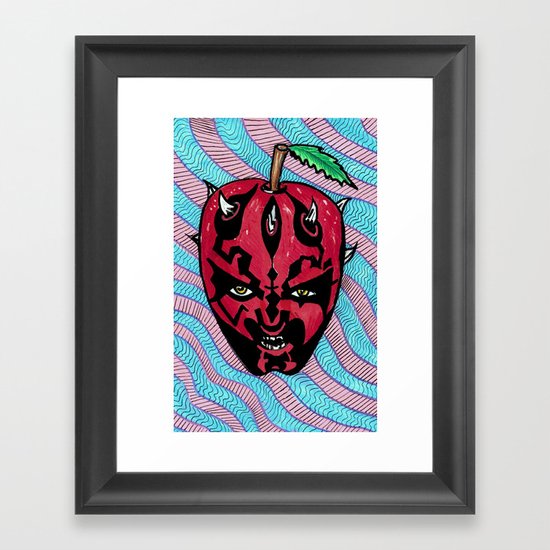 Apple Maul Framed Art Print