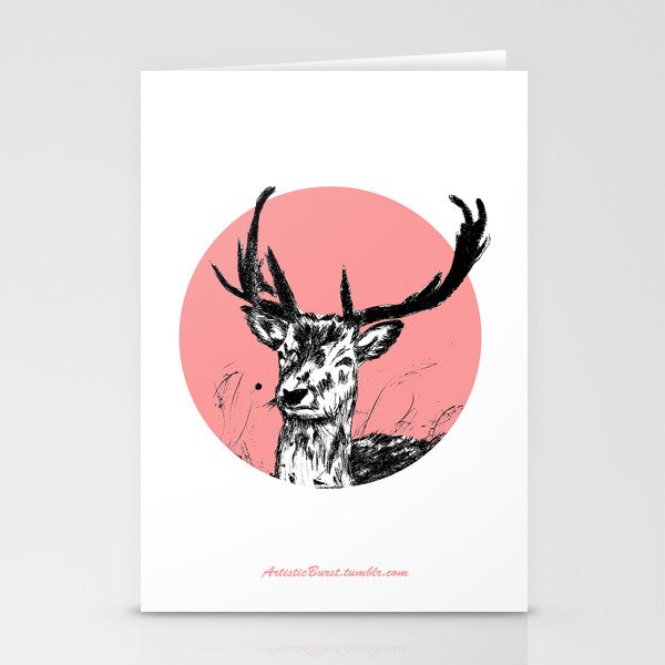 Stag Stationery Cards