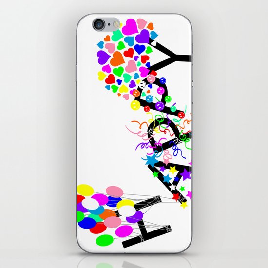 Just Happy iPhone Skin