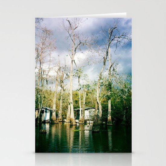 swamp land Stationery Cards
