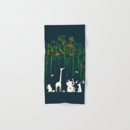 Re-paint the Forest Hand & Bath Towel