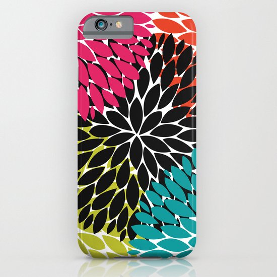 Big Tropical Flowers iPhone & iPod Case