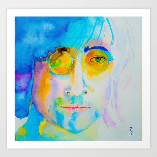 portrait of John Art Print