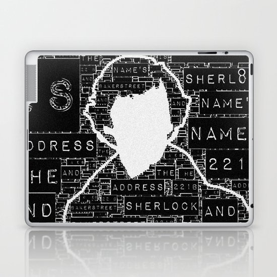 Sherlock BBC: Type Laptop & iPad Skin