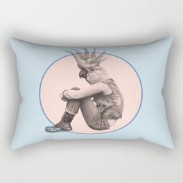 Menagerie Cockatoo Rectangular Pillow