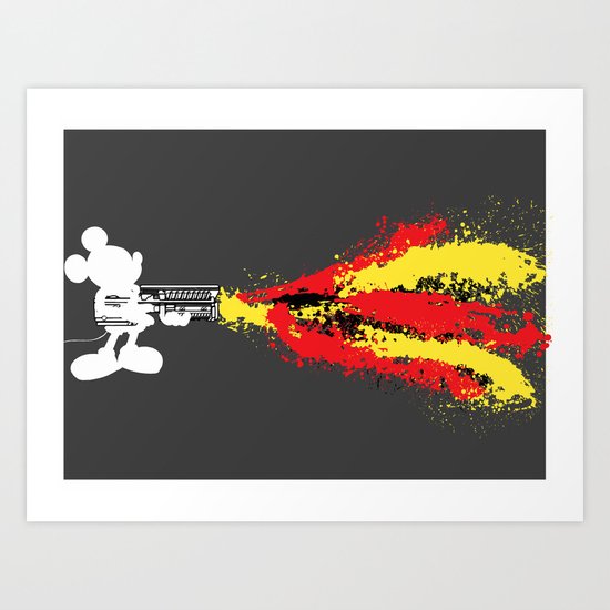 Blast'em! Art Print
