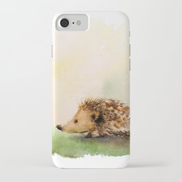 Cute Hedgehog iPhone Case