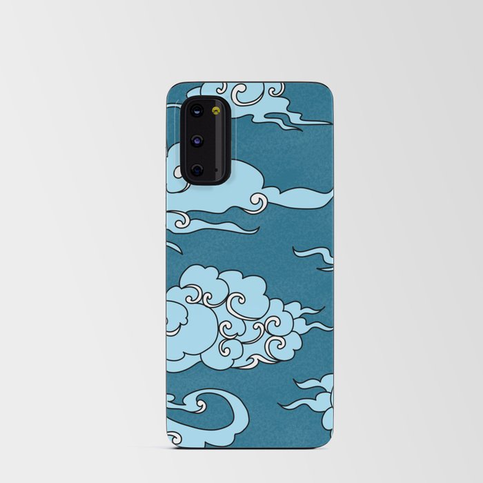 Japanese clouds pattern Android Card Case