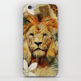 Jungle Lion iPhone Skin