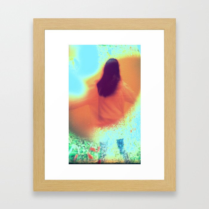 And You Lost Your Name Framed Art Print