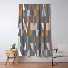 Neutral Geometric 02 Blackout Curtain