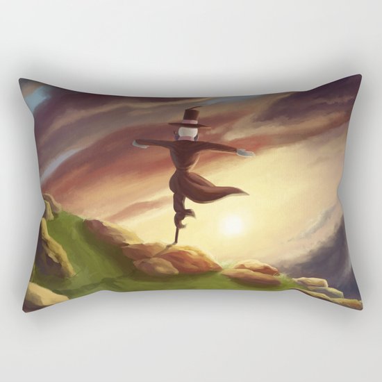 Studio Ghibli - Howl's Moving Castle Rectangular Pillow