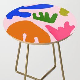 14 Henri Matisse Inspired 220527 Abstract Shapes Organic Valourine Original Side Table