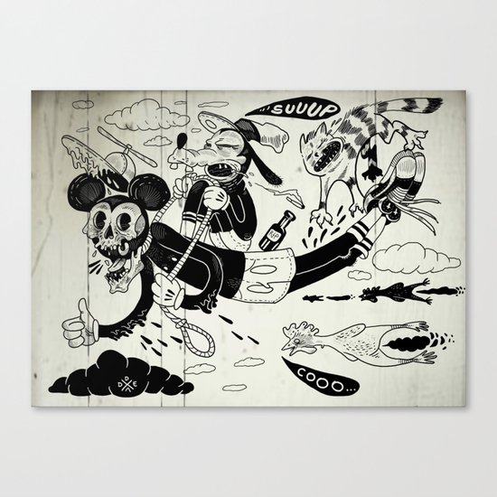 It's a Trap Canvas Print