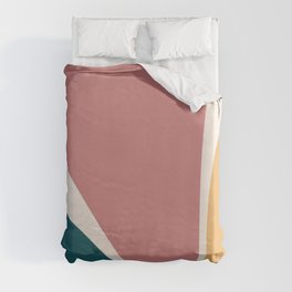 Minimalist Plant Abstract LXII Duvet Cover