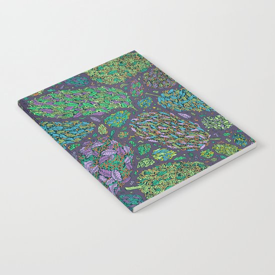 Nugs in Green Notebook