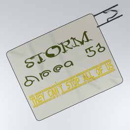 Storm Area 51 Picnic Blanket