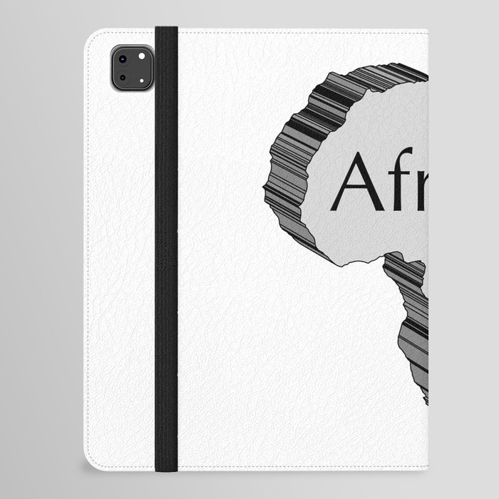 Africa 3D Map iPad Folio Case