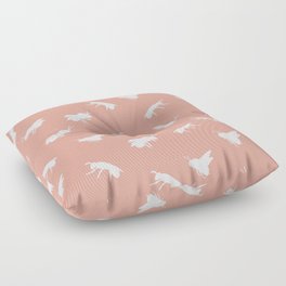 Apiary (Aquatic Pink) Floor Pillow