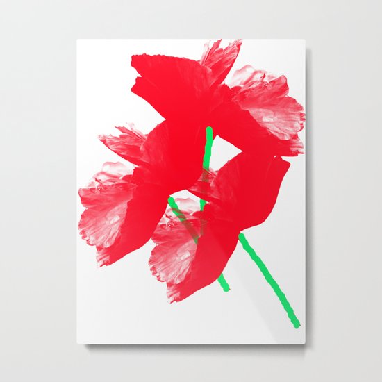 Poppies Metal Print